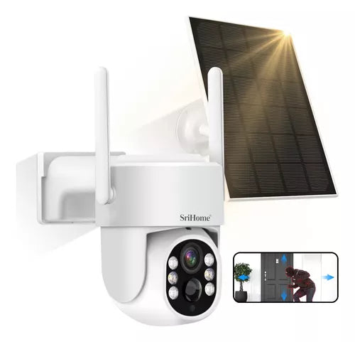 CÁMARA DE SEGURIDAD SOLAR PARA EXTERIORES - ENVIOS A TODO EL MUNDO