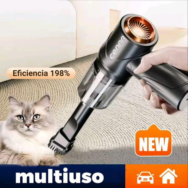Mini Aspirador Eléctrico 4 en 1 | Limpieza y Potencia en tus Manos