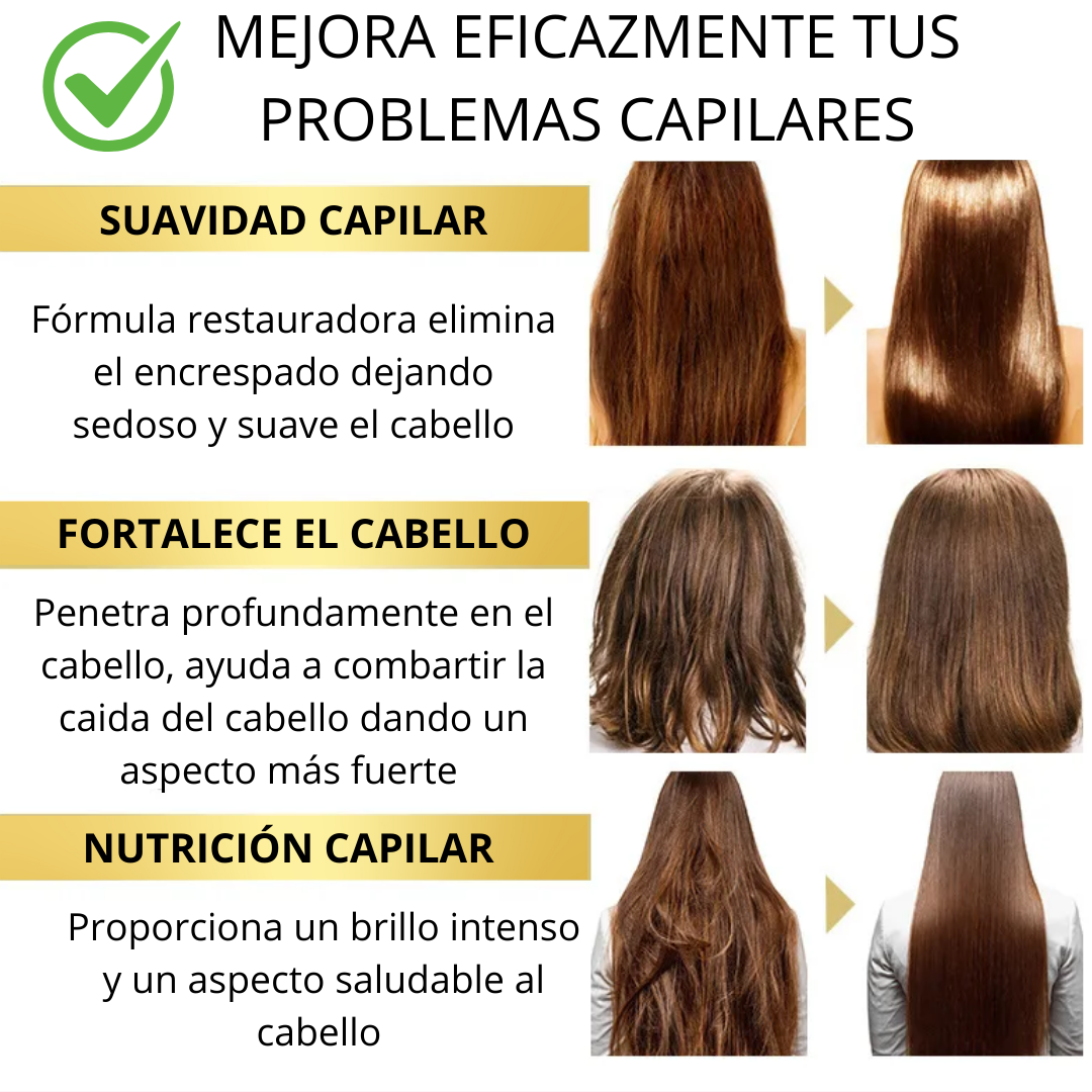 ¡Transforma tu Cabello en Solo 5 Segundos con la Magia de la Queratina!