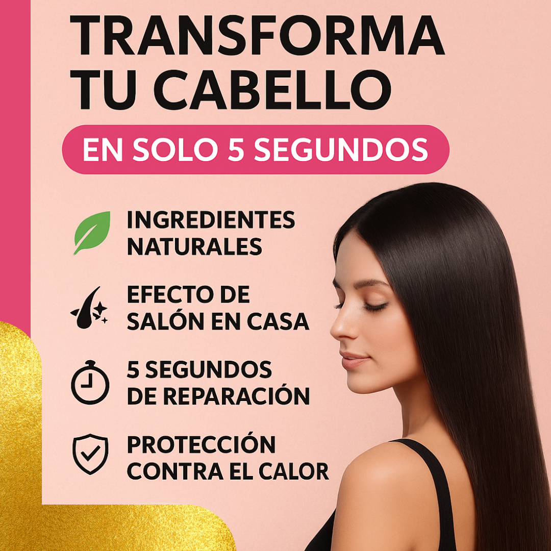 ¡Transforma tu Cabello en Solo 5 Segundos con la Magia de la Queratina!